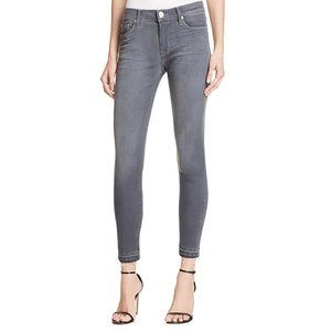 Hudson Nico Mid-rise Released Hem Jeans Gray